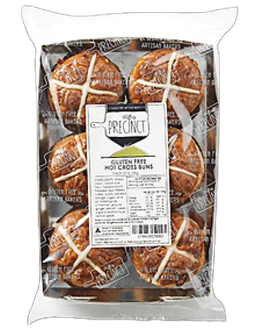 GF Precinct Hot Cross Buns