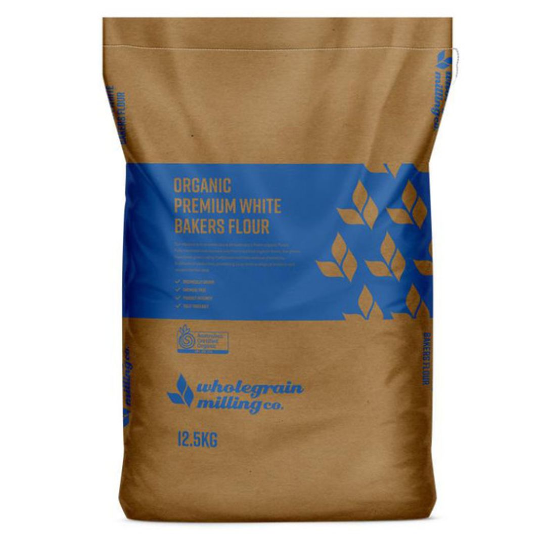 Premium Organic White Bakers Flour