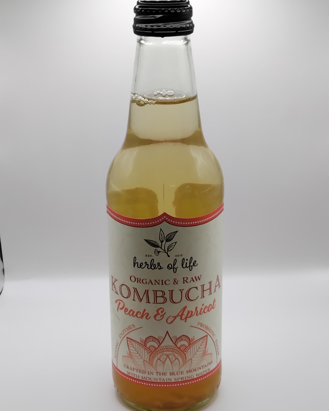 Herbs of Life Kombucha- Peach & Apricot
