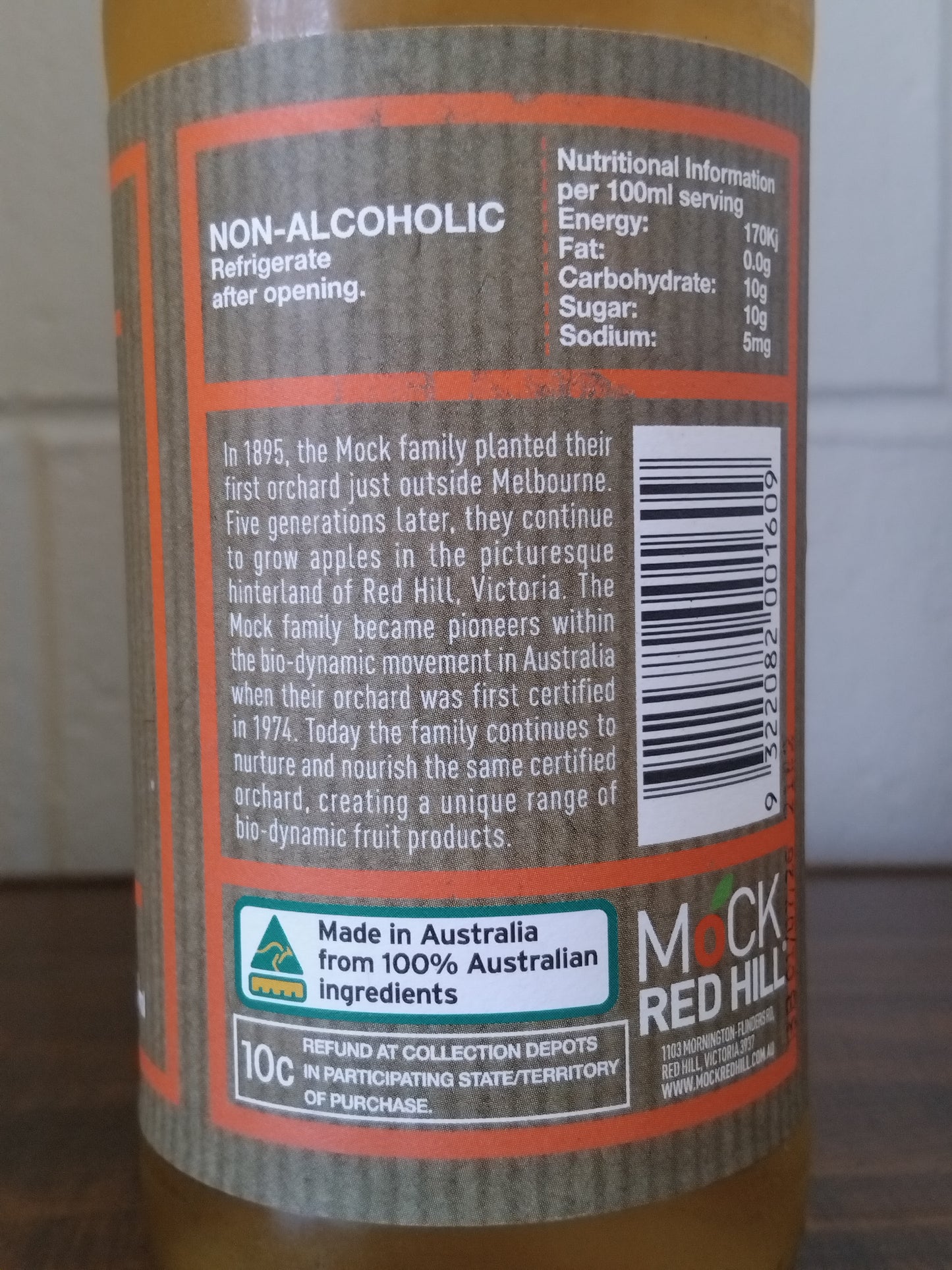 Sparkling apple juice 330ml