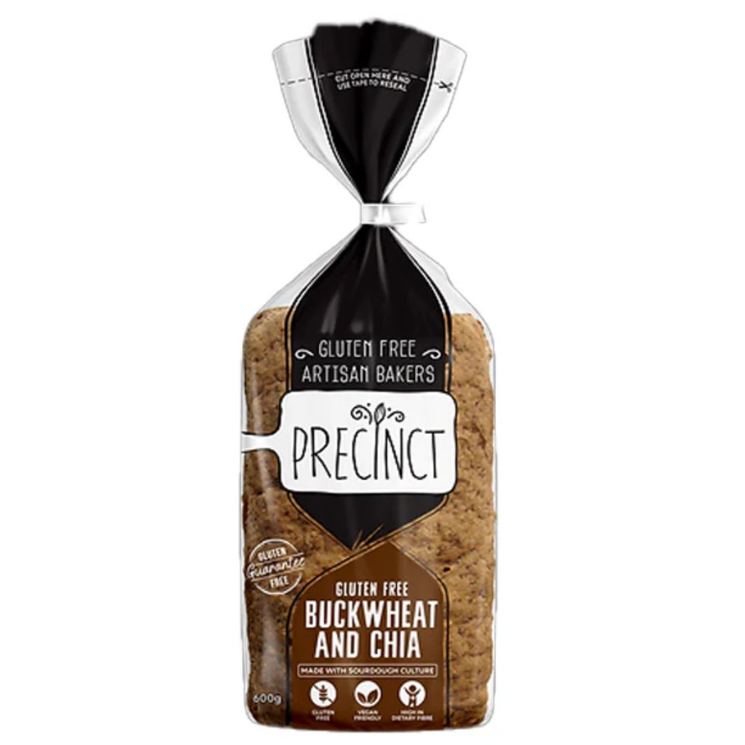 GF Precinct Buckwheat and chia loaf