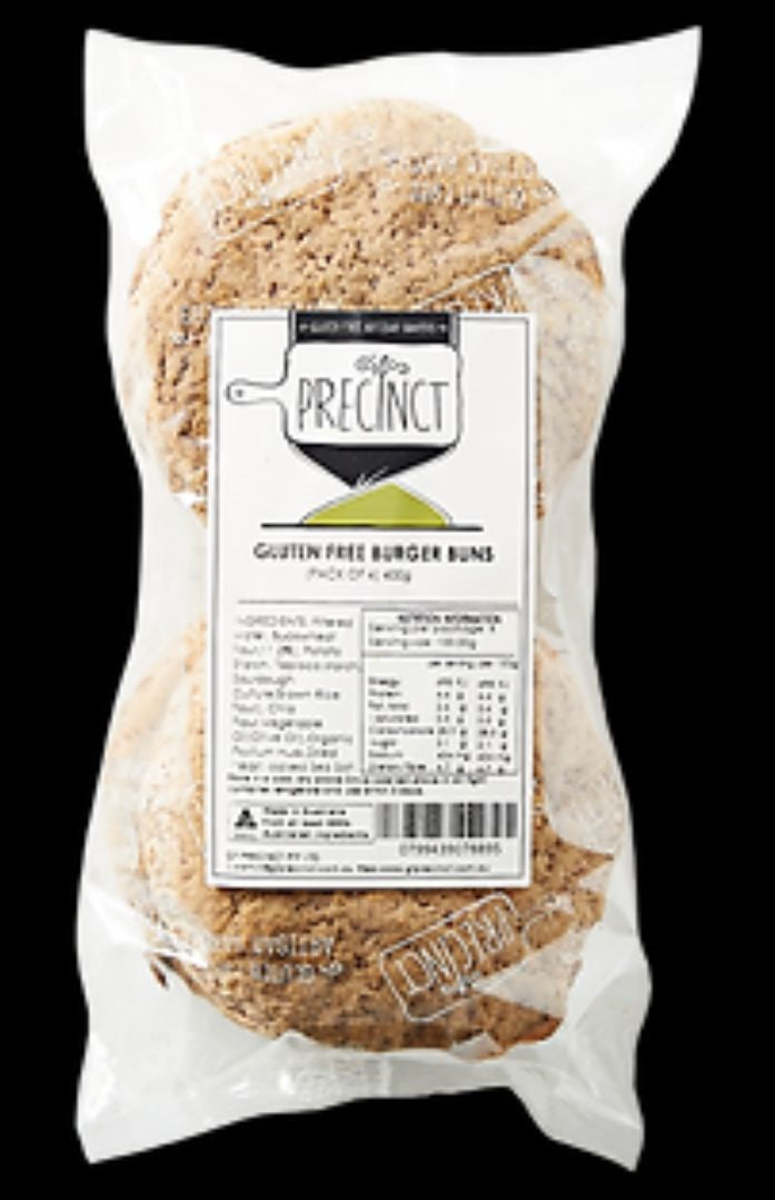 GF Precinct Burger Buns - 4 Pack