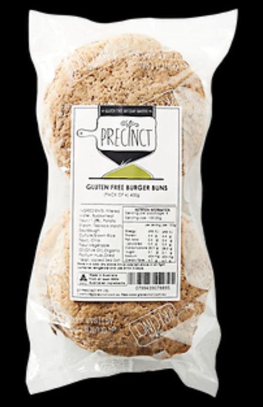 GF Precinct Burger Buns - 4 Pack