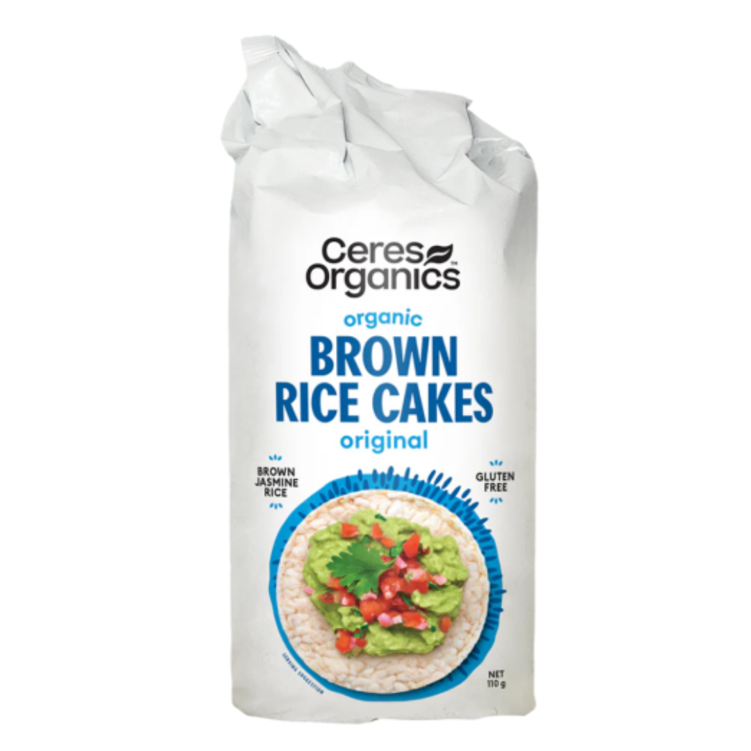 Brown rice cakes
